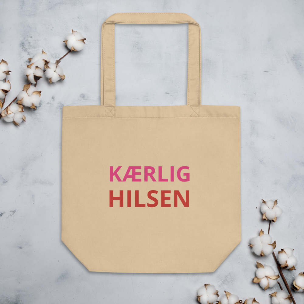 Totebag kærlig hilsen